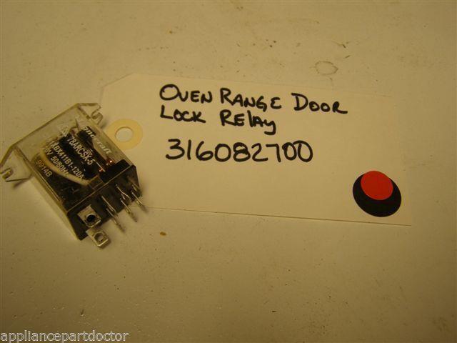 FRIGIDAIRE STOVE 316082700 Oven Door Lock Relay USED PART ASSEMBLY FRIGIDAIRE STOVE 316082700 Oven Door Lock Relay USED PART ASSEMBLY